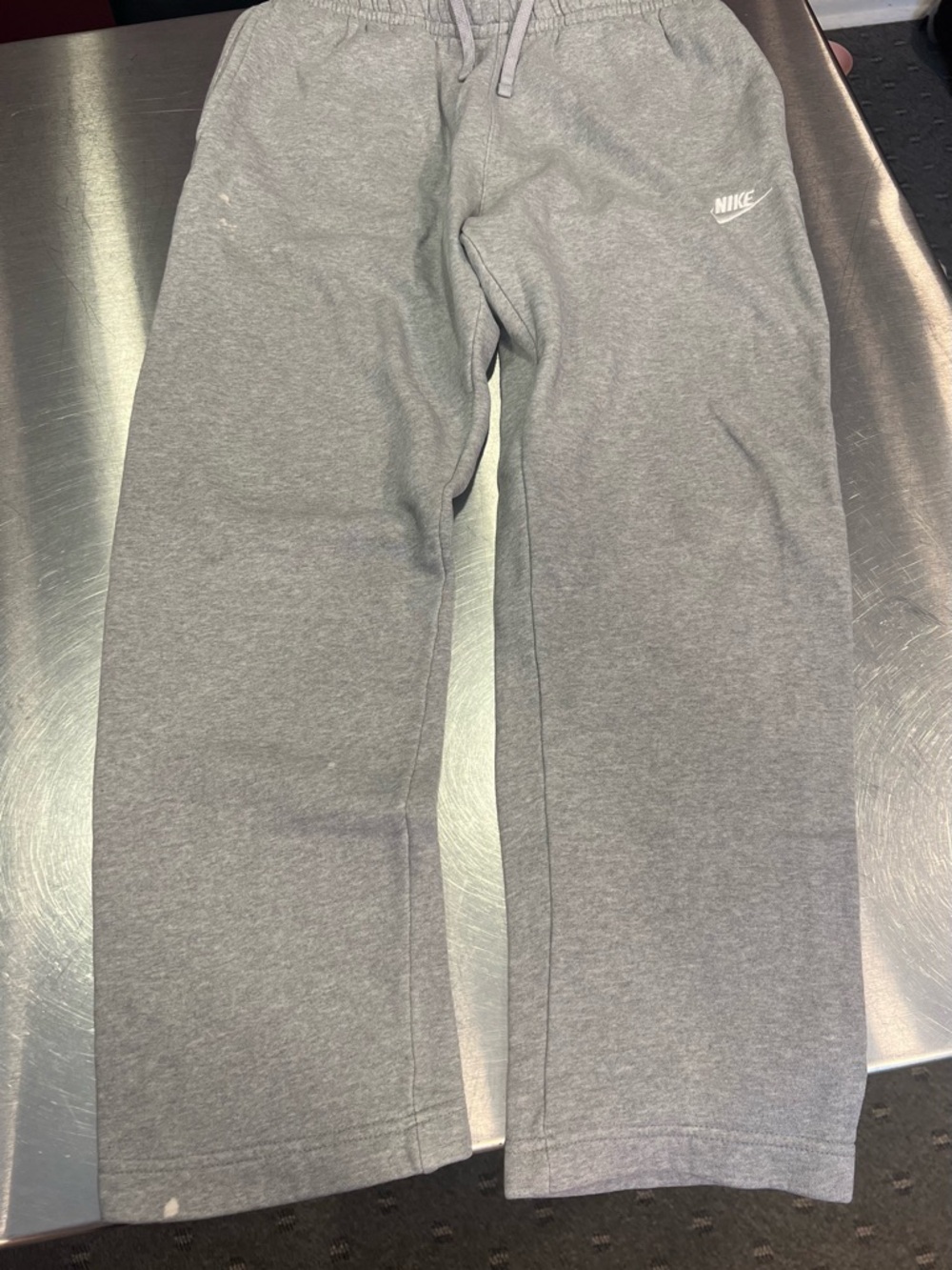 Nike Gray Fleece Sweatpants